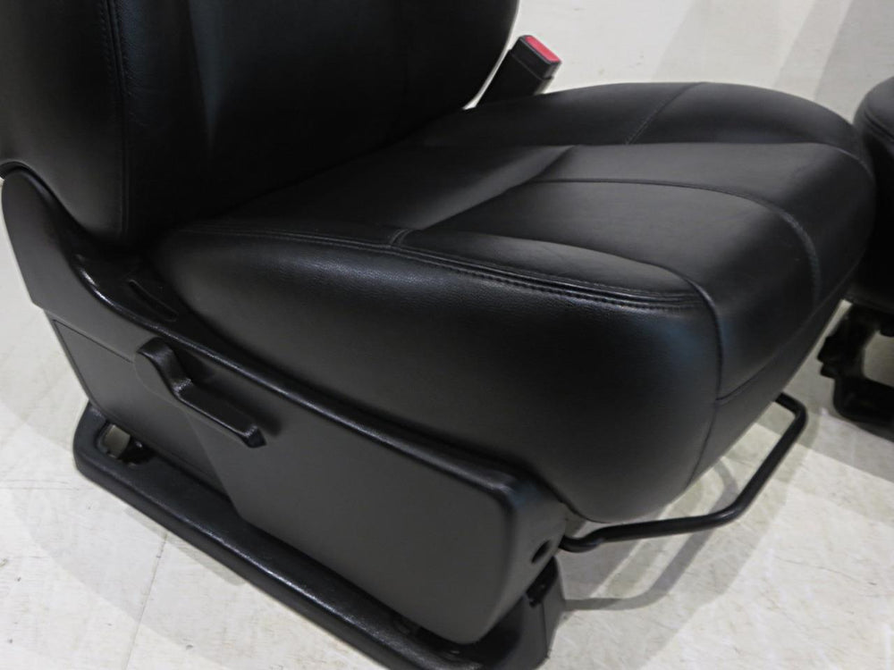 Gm Silverado Tahoe Black Leather Seats 2007 2008 2009 2010 2011 2012 2013 2014 ' | Picture # 9 | OEM Seats