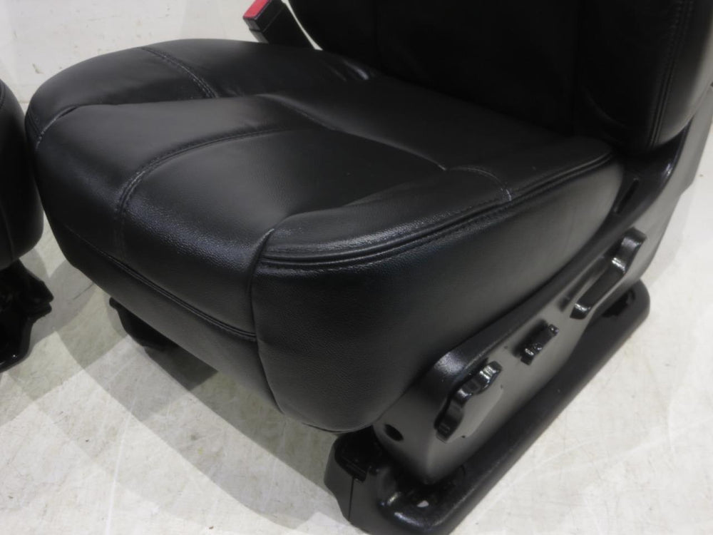 Gm Silverado Tahoe Black Leather Seats 2007 2008 2009 2010 2011 2012 2013 2014 ' | Picture # 10 | OEM Seats