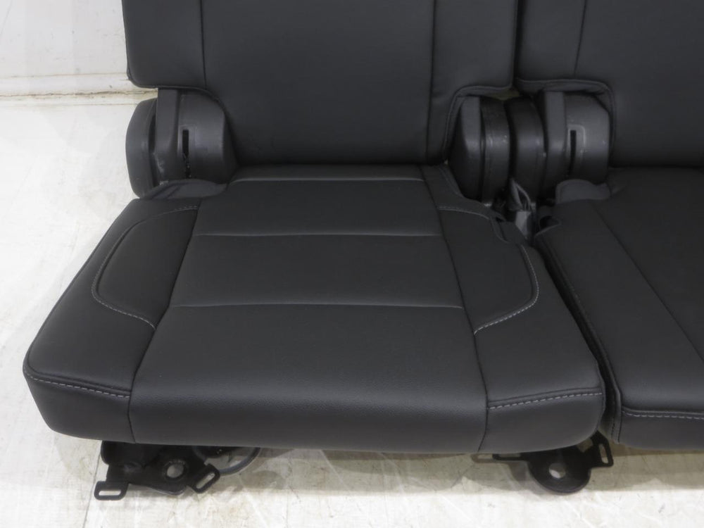 2015 - 2020 Gm Chevy Tahoe Suburban 3rd Row Seat Black Leather #506i | Picture # 5 | OEM Seats