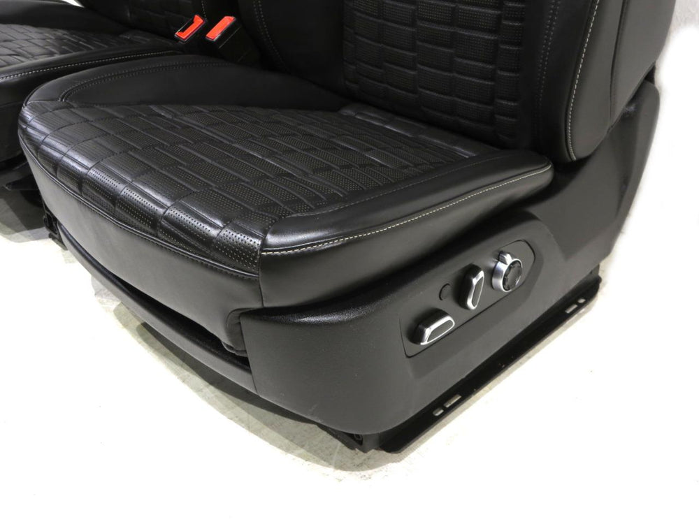 2019 - 2024 Cadillac Escalade Platinum Oem Black Leather Heat Ac Cooled Seats | Picture # 6 | OEM Seats