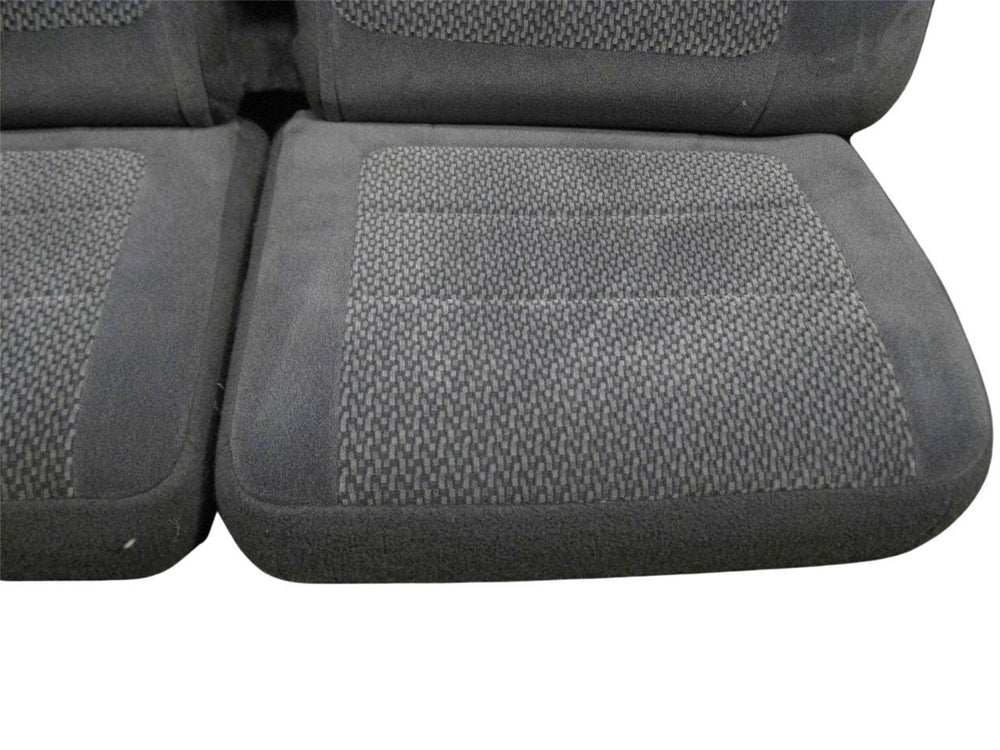1997 - 2003 Ford F150 Extended Cab Rear Seat Grey Cloth #156k | Picture # 4 | OEM Seats