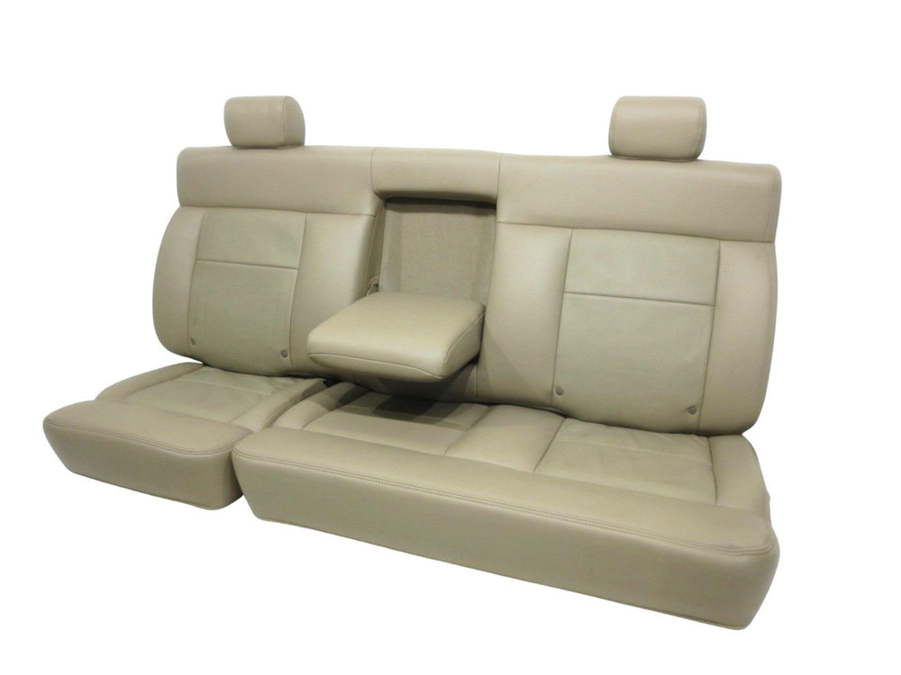 Ford F150 F-150 Oem Tan Leather Rear Seat 2004 2005 2006 2007 2008 | Picture # 7 | OEM Seats