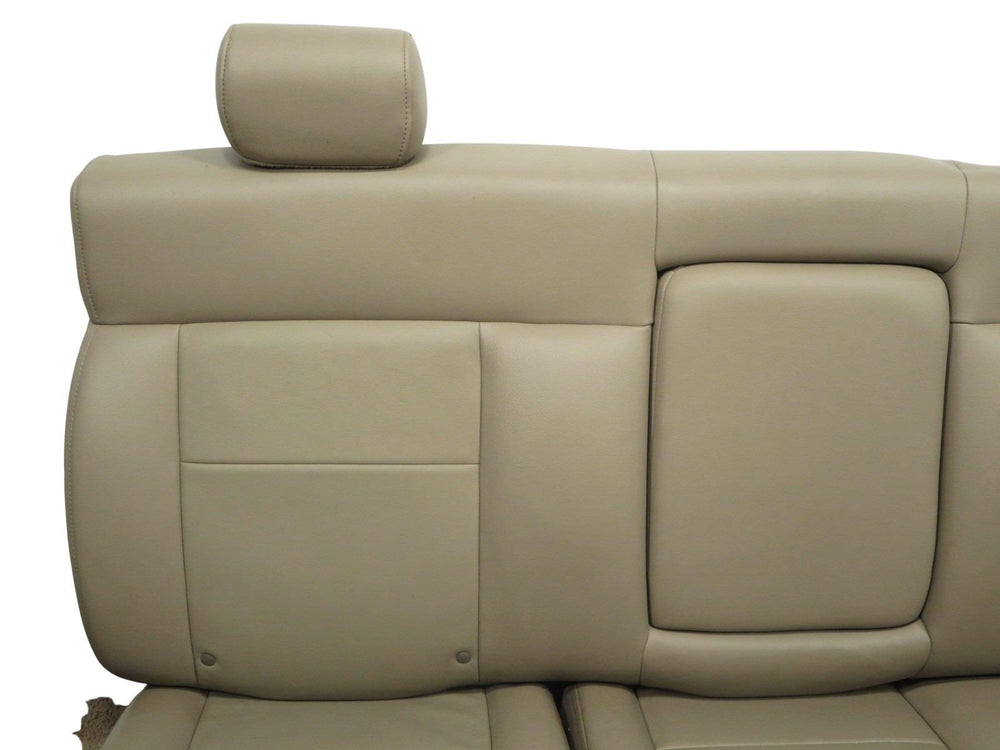 Ford F150 F-150 Oem Tan Leather Rear Seat 2004 2005 2006 2007 2008 | Picture # 5 | OEM Seats