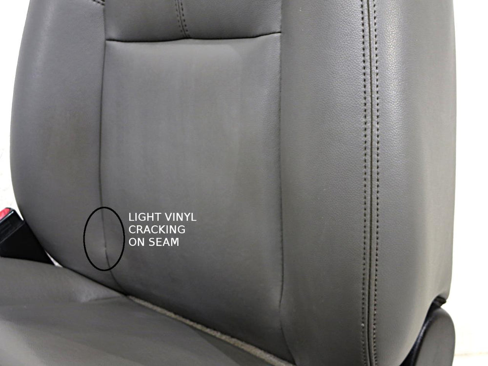 Gm Oem Silverado Sierra Vinyl Work Seats 2007 2008 2009 2010 2011 2012 2013 2014 | Picture # 13 | OEM Seats