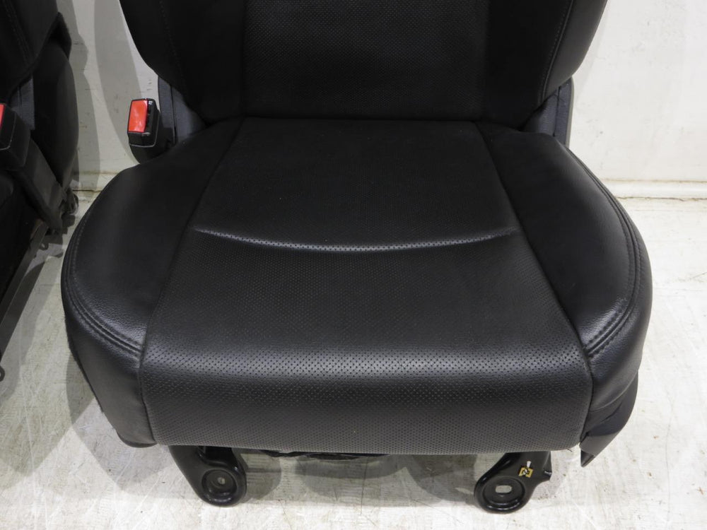 2009 - 2019 Dodge Ram Laramie Seats Black Leather Heat & AC #514i | Picture # 4 | OEM Seats