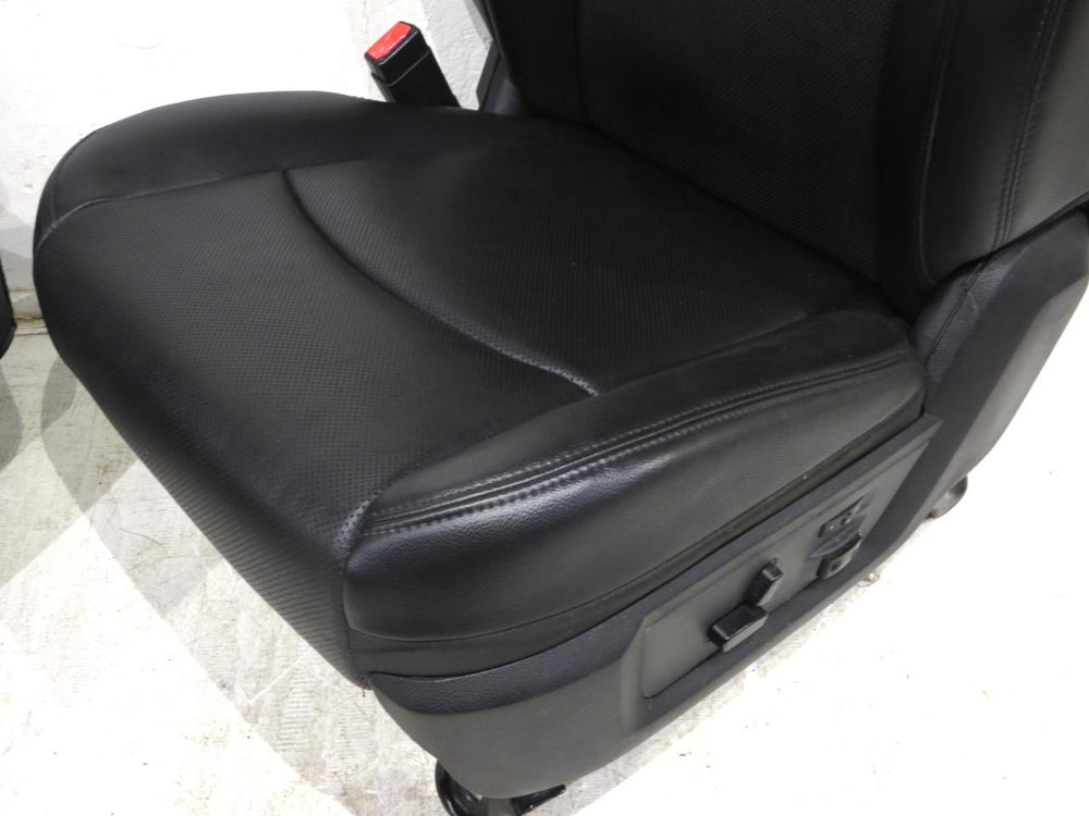 2009 - 2019 Dodge Ram Laramie Seats Black Leather Heat & AC #514i | Picture # 6 | OEM Seats