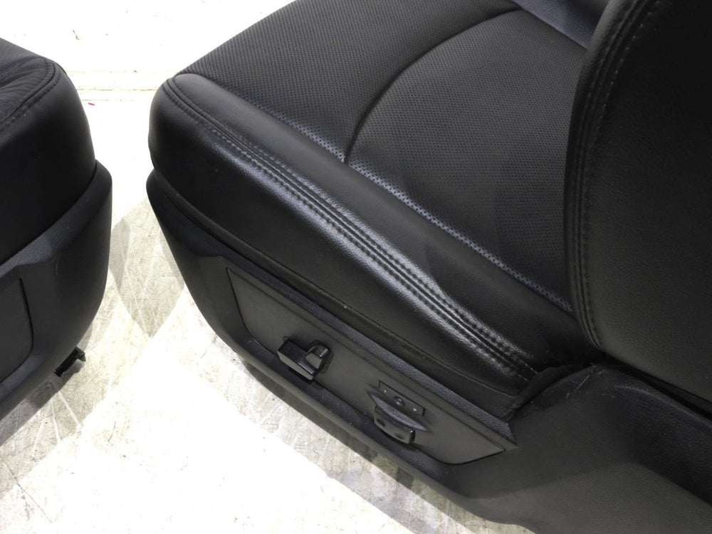 2009 - 2019 Dodge Ram Laramie Seats Black Leather Heat & AC #514i | Picture # 10 | OEM Seats