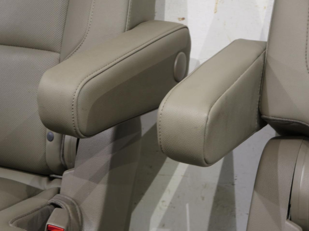2015 - 2020 Yukon Xl Chevy Suburban Rear Bucket Seats Tan Leather #519i | Picture # 10 | OEM Seats