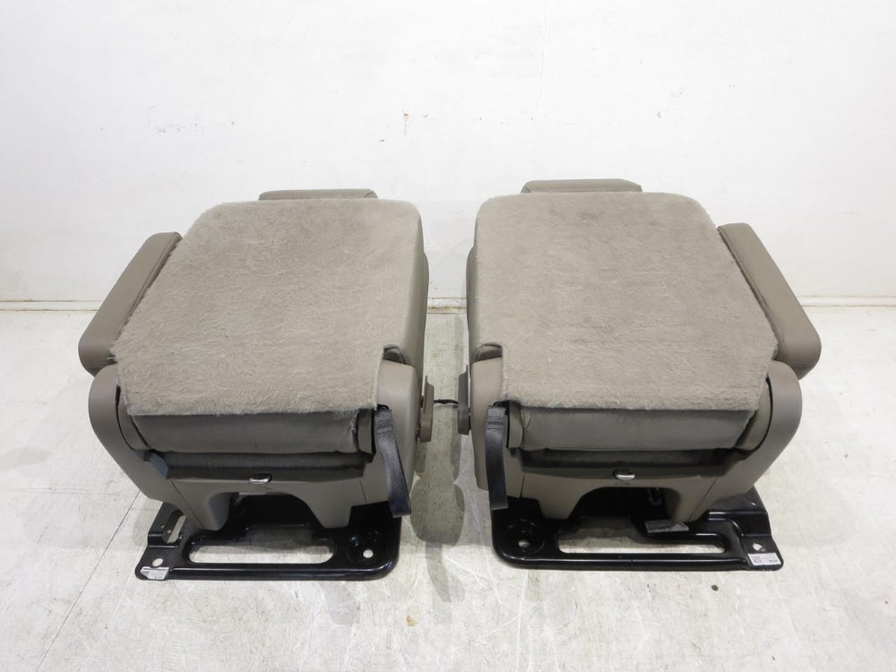 2015 - 2020 Yukon Xl Chevy Suburban Rear Bucket Seats Tan Leather #519i | Picture # 16 | OEM Seats