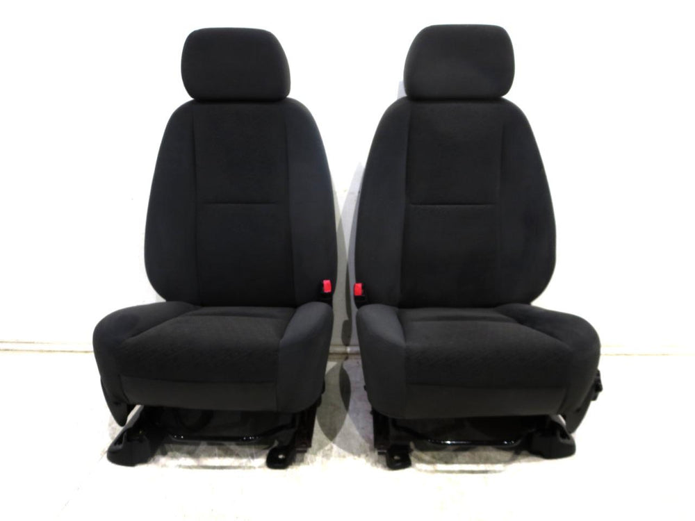2007 - 2014 GM Silverado Sierra Tahoe Front Seats Black Cloth #519i | Picture # 21 | OEM Seats