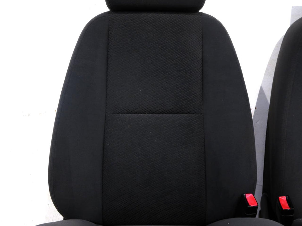 2007 - 2014 GM Silverado Sierra Tahoe Front Seats Black Cloth #519i | Picture # 5 | OEM Seats