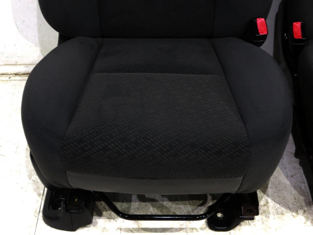 2007 - 2014 GM Silverado Sierra Tahoe Front Seats Black Cloth #519i | Picture # 3 | OEM Seats