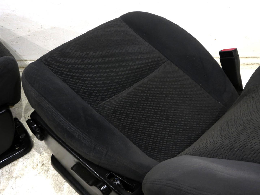 2007 - 2014 GM Silverado Sierra Tahoe Front Seats Black Cloth #519i | Picture # 10 | OEM Seats