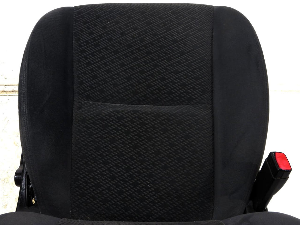 2007 - 2014 GM Silverado Sierra Tahoe Front Seats Black Cloth #519i | Picture # 12 | OEM Seats