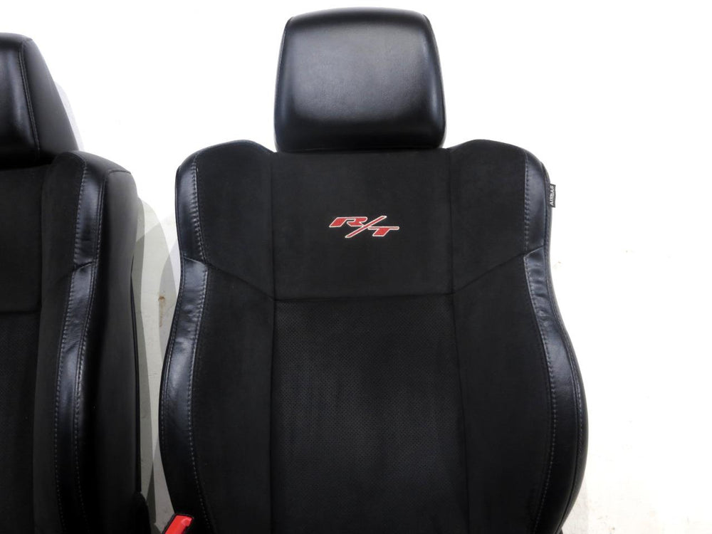 2011 - 2023 Dodge Charger R/T Seats Black Leather Suede #522i | Picture # 8 | OEM Seats