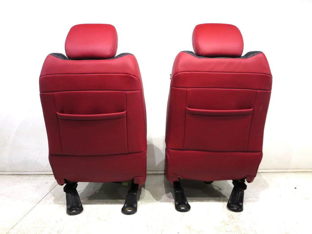 Dodge Ram Rebel Radar Red & Black Powered Oem Front Seats 2009 - 2016 2017 2018 | Picture # 16 | OEM Seats