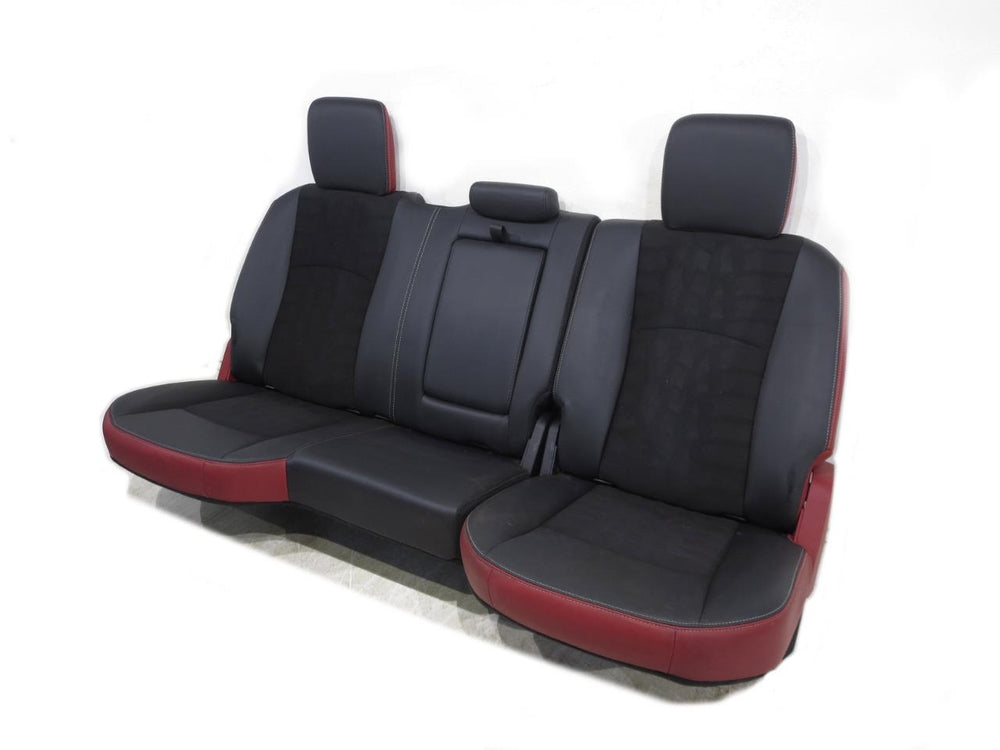 Dodge Ram Rebel Radar Red & Black Powered Oem Front Seats 2009 - 2016 2017 2018 | Picture # 24 | OEM Seats