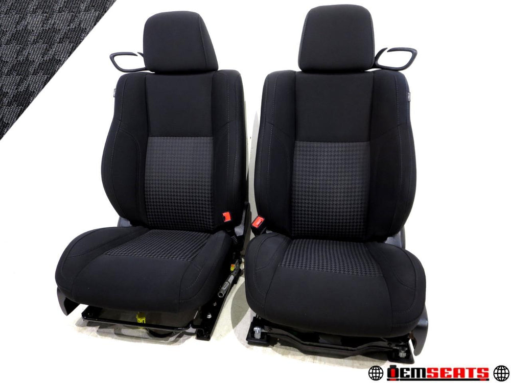 2011 - 2023 Dodge Challenger Seats Black Cloth #532i | Picture # 1 | OEM Seats