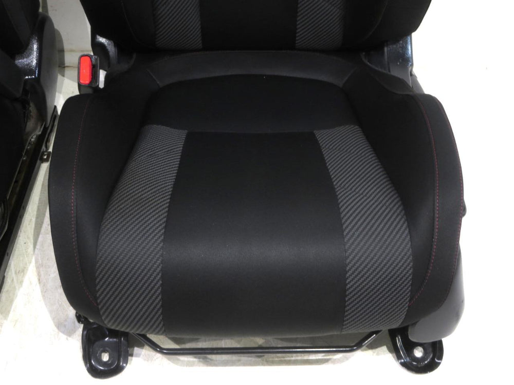 Honda Civic Si 4 Door Oem Black & Gray Sport Seats 2016 2017 2018 2019 2020 2021 | Picture # 4 | OEM Seats