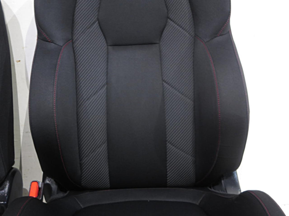 Honda Civic Si 4 Door Oem Black & Gray Sport Seats 2016 2017 2018 2019 2020 2021 | Picture # 10 | OEM Seats
