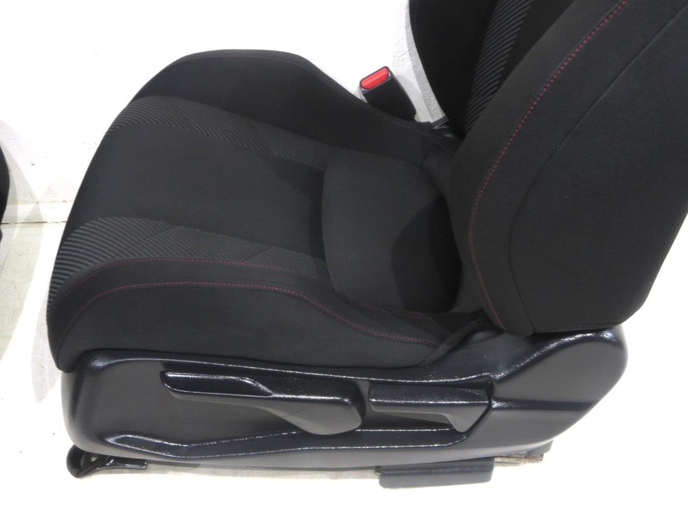 Honda Civic Si 4 Door Oem Black & Gray Sport Seats 2016 2017 2018 2019 2020 2021 | Picture # 8 | OEM Seats