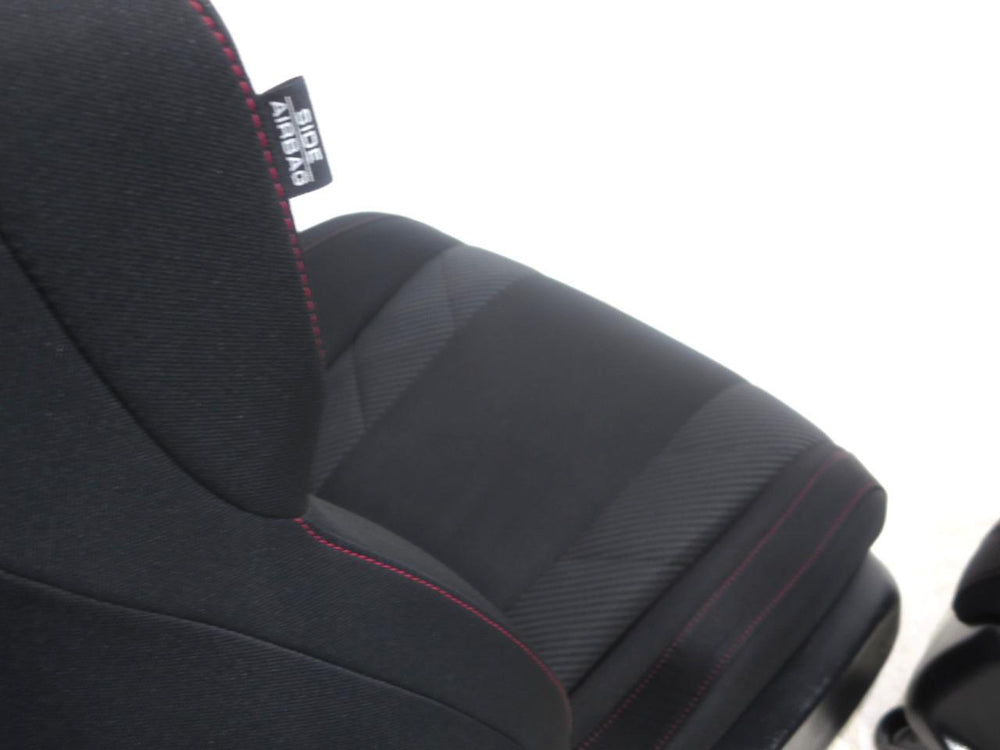 Honda Civic Si 4 Door Oem Black & Gray Sport Seats 2016 2017 2018 2019 2020 2021 | Picture # 13 | OEM Seats