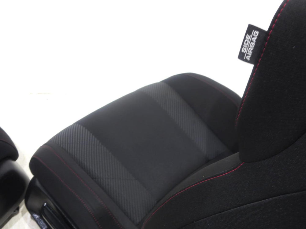 Honda Civic Si 4 Door Oem Black & Gray Sport Seats 2016 2017 2018 2019 2020 2021 | Picture # 14 | OEM Seats