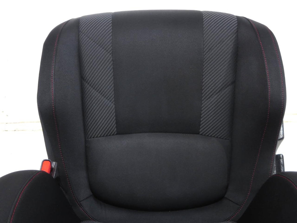 Honda Civic Si 4 Door Oem Black & Gray Sport Seats 2016 2017 2018 2019 2020 2021 | Picture # 16 | OEM Seats