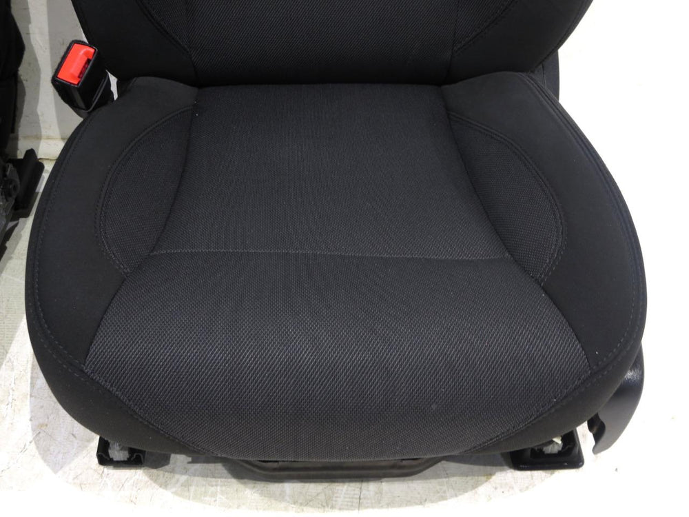 2011 - 2023 Dodge Charger Chrysler 300 Front Seats, Black Cloth #536i | Picture # 4 | OEM Seats