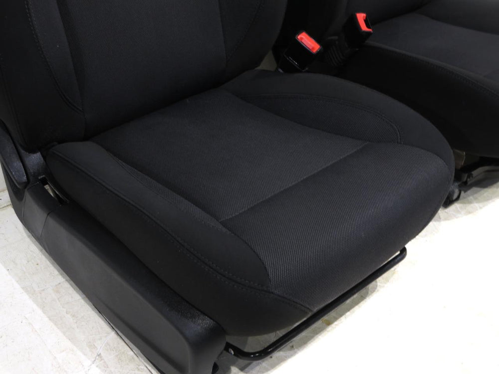 2011 - 2023 Dodge Charger Chrysler 300 Front Seats, Black Cloth #536i | Picture # 5 | OEM Seats
