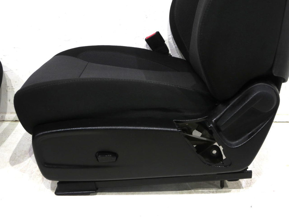 2011 - 2023 Dodge Charger Chrysler 300 Front Seats, Black Cloth #536i | Picture # 8 | OEM Seats