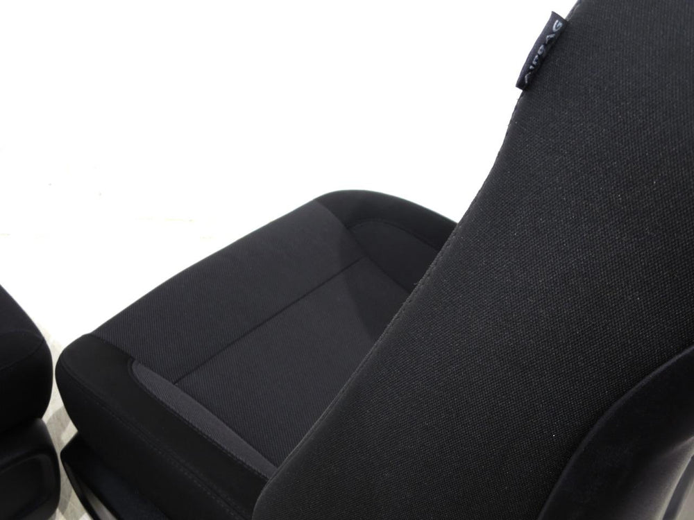 2011 - 2023 Dodge Charger Chrysler 300 Front Seats, Black Cloth #536i | Picture # 10 | OEM Seats