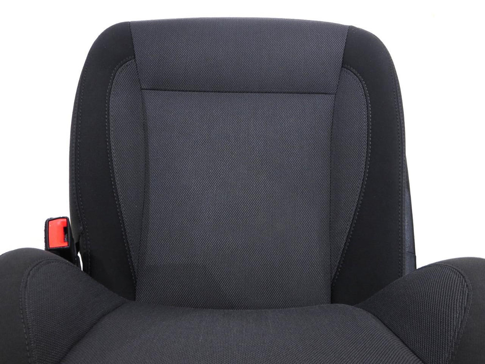 2011 - 2023 Dodge Charger Chrysler 300 Front Seats, Black Cloth #536i | Picture # 11 | OEM Seats