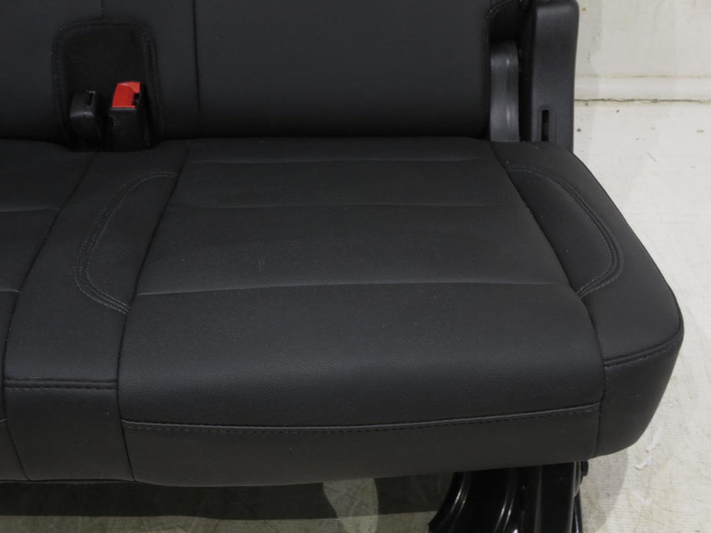 2021 - 2024 Chevy Tahoe GMC Yukon 3rd Row Seat Black Leather #538i | Picture # 4 | OEM Seats