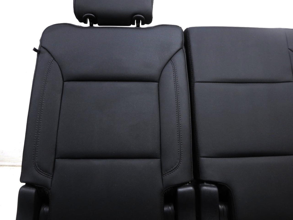 Chevy Gmc Tahoe Yukon Suburban Black Leather 3rd Third Row Seats 2021 2022 + | Picture # 5 | OEM Seats