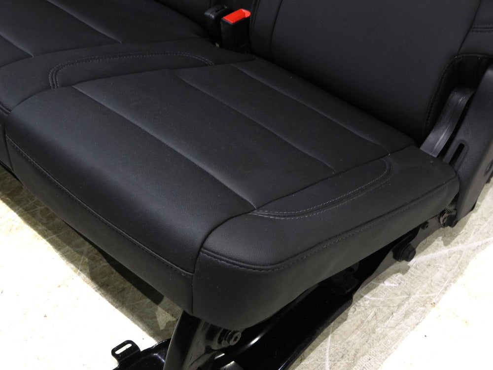 2021 - 2024 Chevy Tahoe GMC Yukon 3rd Row Seat Black Leather #538i | Picture # 10 | OEM Seats