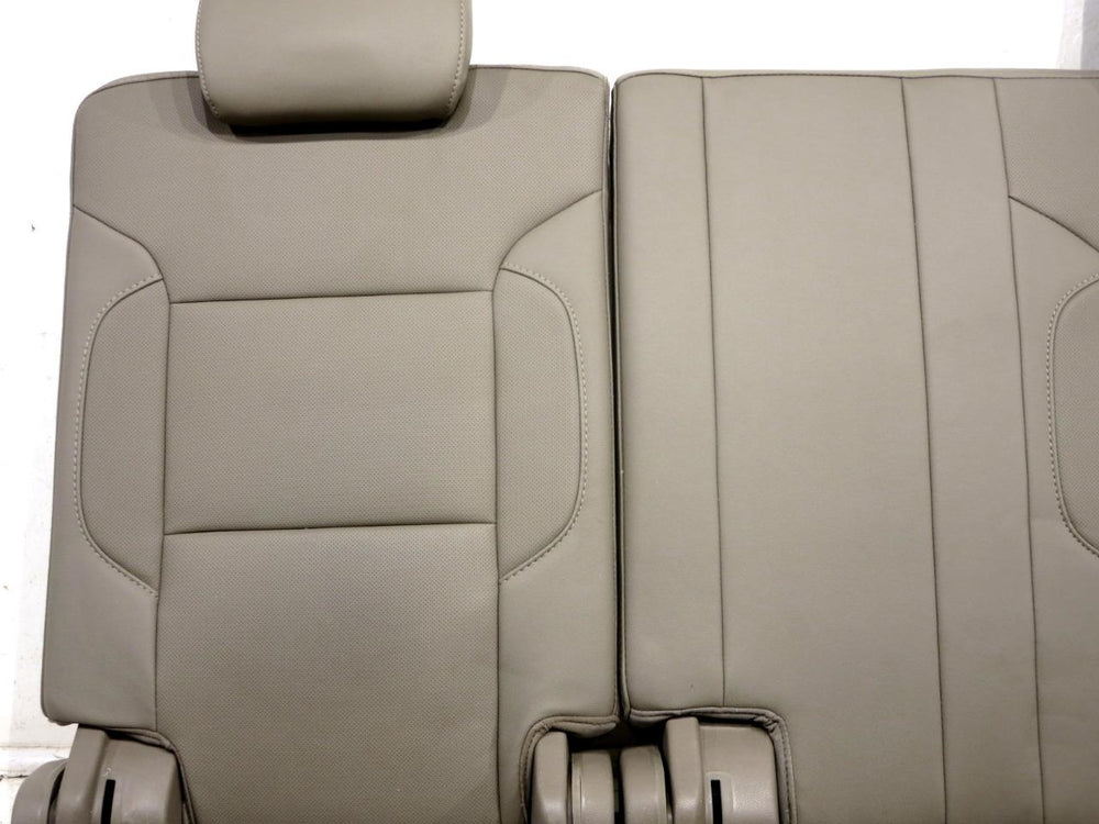 2015 - 2020 Chevy Tahoe Suburban 3rd Row Seats Powered Tan Leather #539i | Picture # 3 | OEM Seats