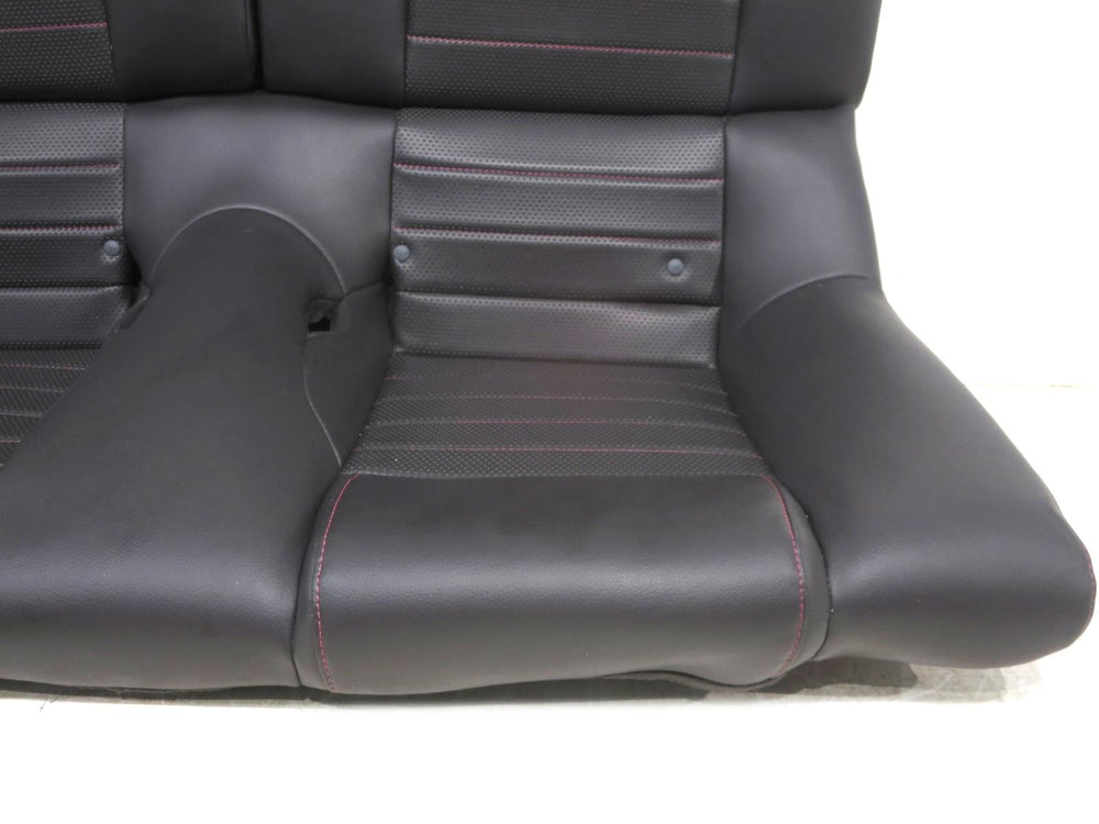 2005 - 2009 Ford Mustang WIP Coupe Rear Seat Black Leather #161K | Picture # 6 | OEM Seats