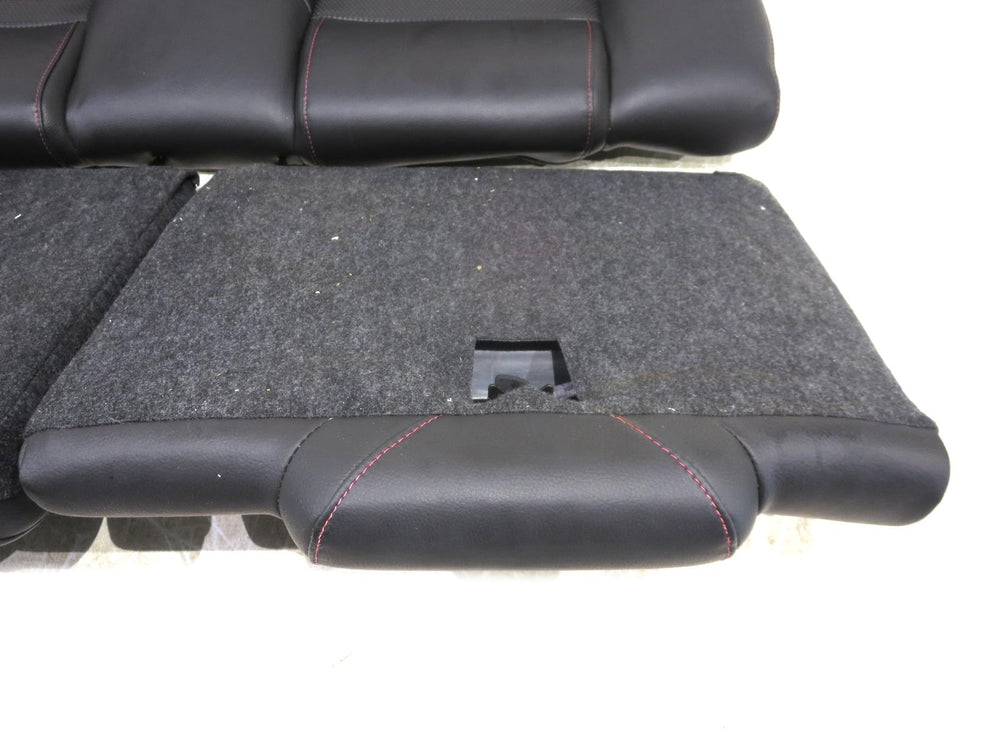 2005 - 2009 Ford Mustang WIP Coupe Rear Seat Black Leather #161K | Picture # 10 | OEM Seats