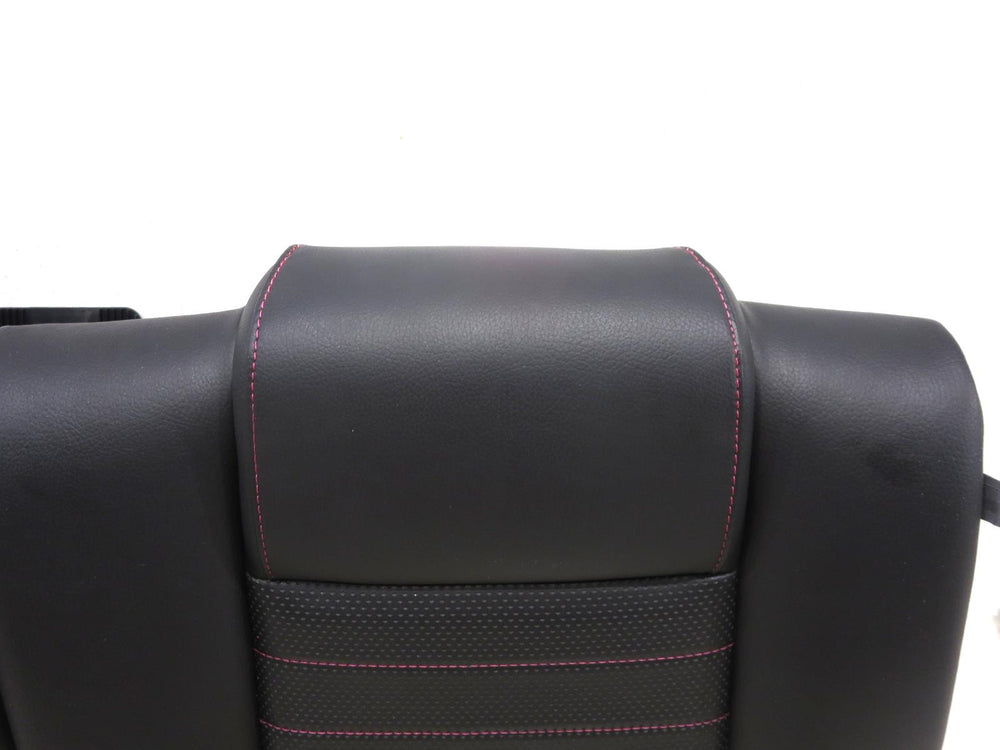 2005 - 2009 Ford Mustang WIP Coupe Rear Seat Black Leather #161K | Picture # 8 | OEM Seats