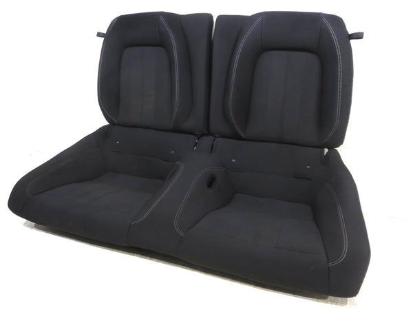 2022 Oem Gt Coupe Cloth Ford Mustang rear Seat Black 