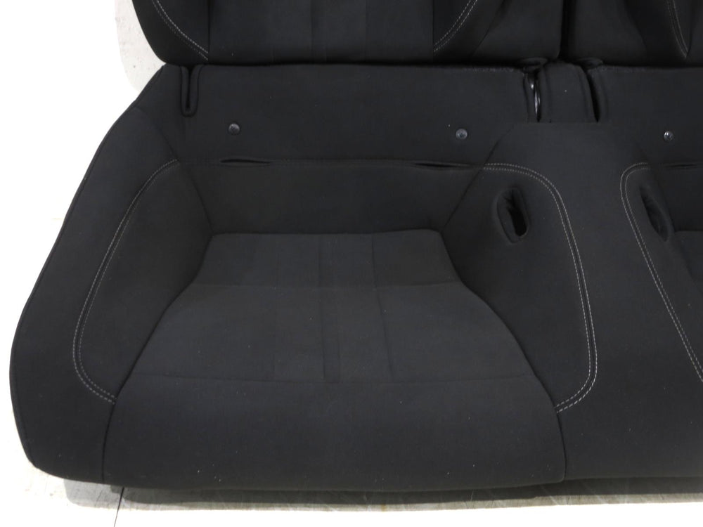 2015 - 2023 Ford Mustang Coupe Rear Seat Black Cloth #159k | Picture # 3 | OEM Seats