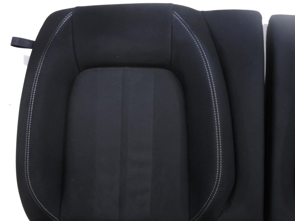 2015 - 2023 Ford Mustang Coupe Rear Seat Black Cloth #159k | Picture # 5 | OEM Seats