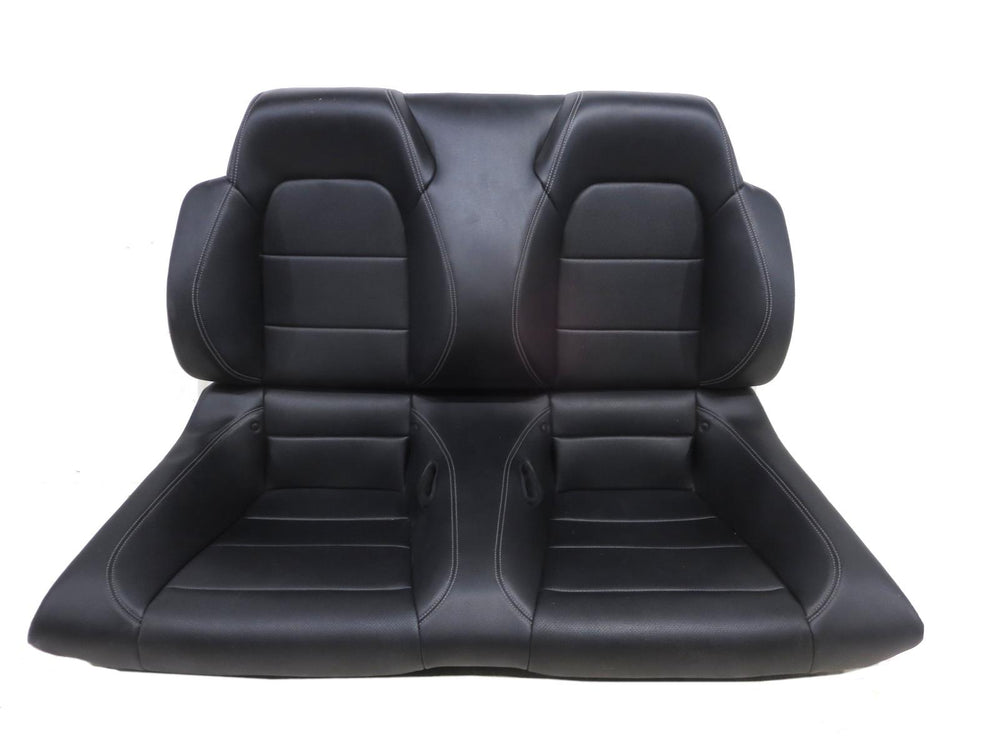 2015 - 2023 Ford Mustang Convertible Rear Seat Black Leather #162k | Picture # 7 | OEM Seats