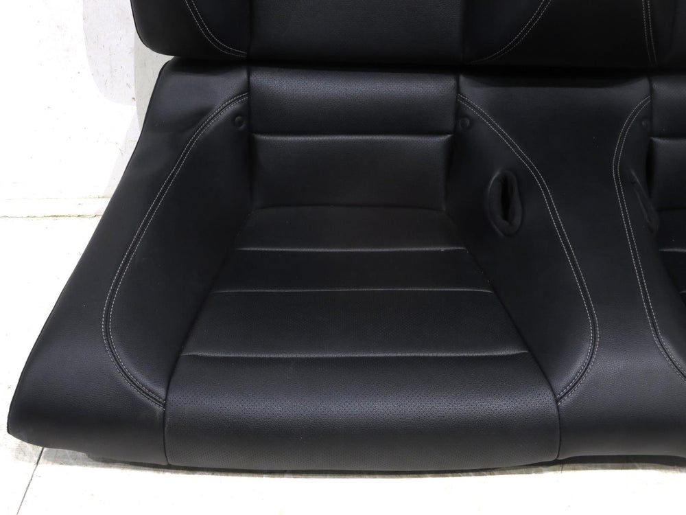 2015 - 2023 Ford Mustang Convertible Rear Seat Black Leather #162k | Picture # 5 | OEM Seats