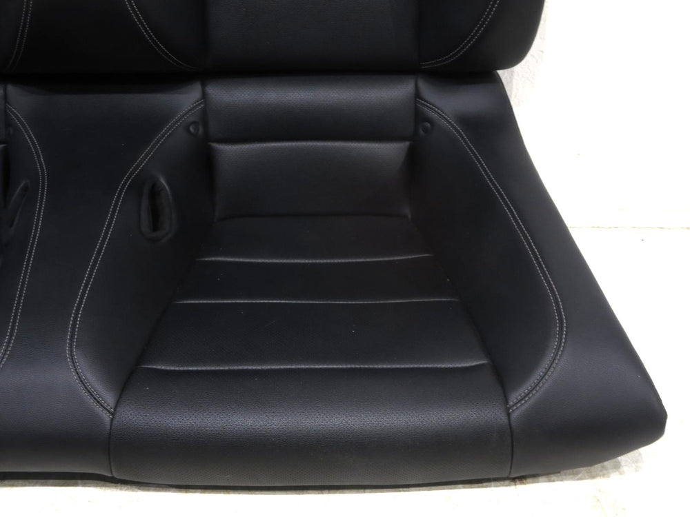 2015 - 2023 Ford Mustang Convertible Rear Seat Black Leather #162k | Picture # 6 | OEM Seats