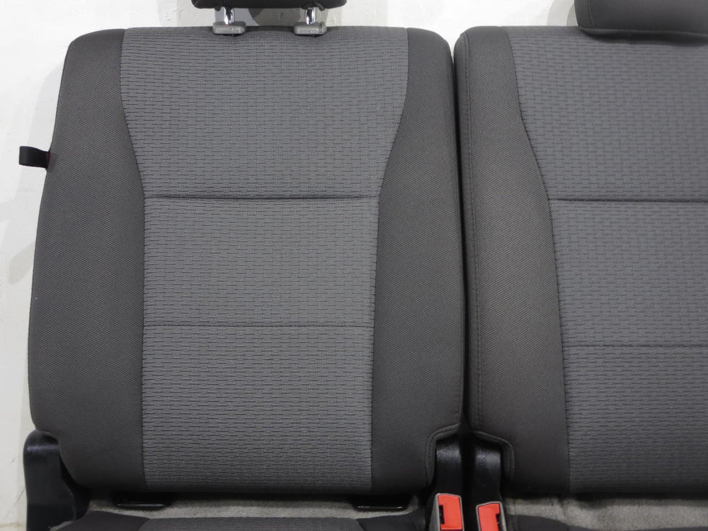 2015 - 2020 Ford Truck F-150 & Super Duty Rear Seat Gray Cloth #167k | Picture # 3 | OEM Seats
