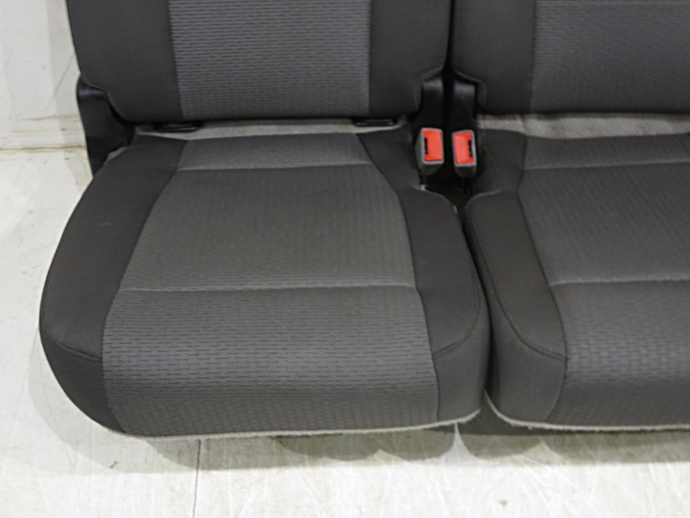 2015 - 2020 Ford Truck F-150 & Super Duty Rear Seat Gray Cloth #167k | Picture # 5 | OEM Seats
