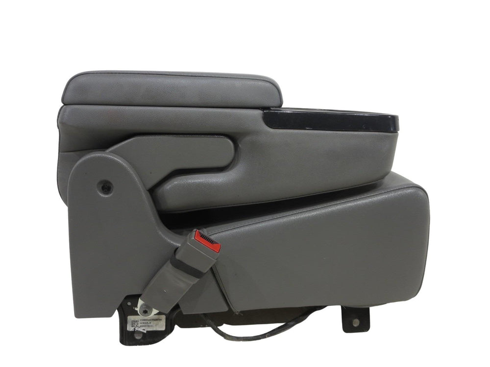 2014 - 2019 GMC Sierra Chevy Silverado Jump Seat Gray Vinyl | Picture # 5 | OEM Seats
