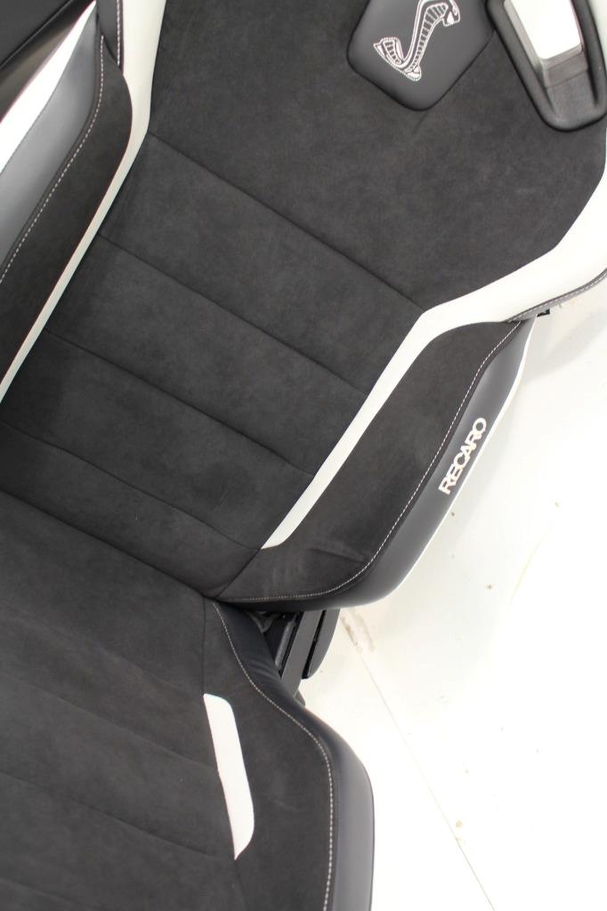 2020 - 2022 Ford GT500 Mustang Recaro Seats Black Leather Super Snake #2488 | Picture # 16 | OEM Seats